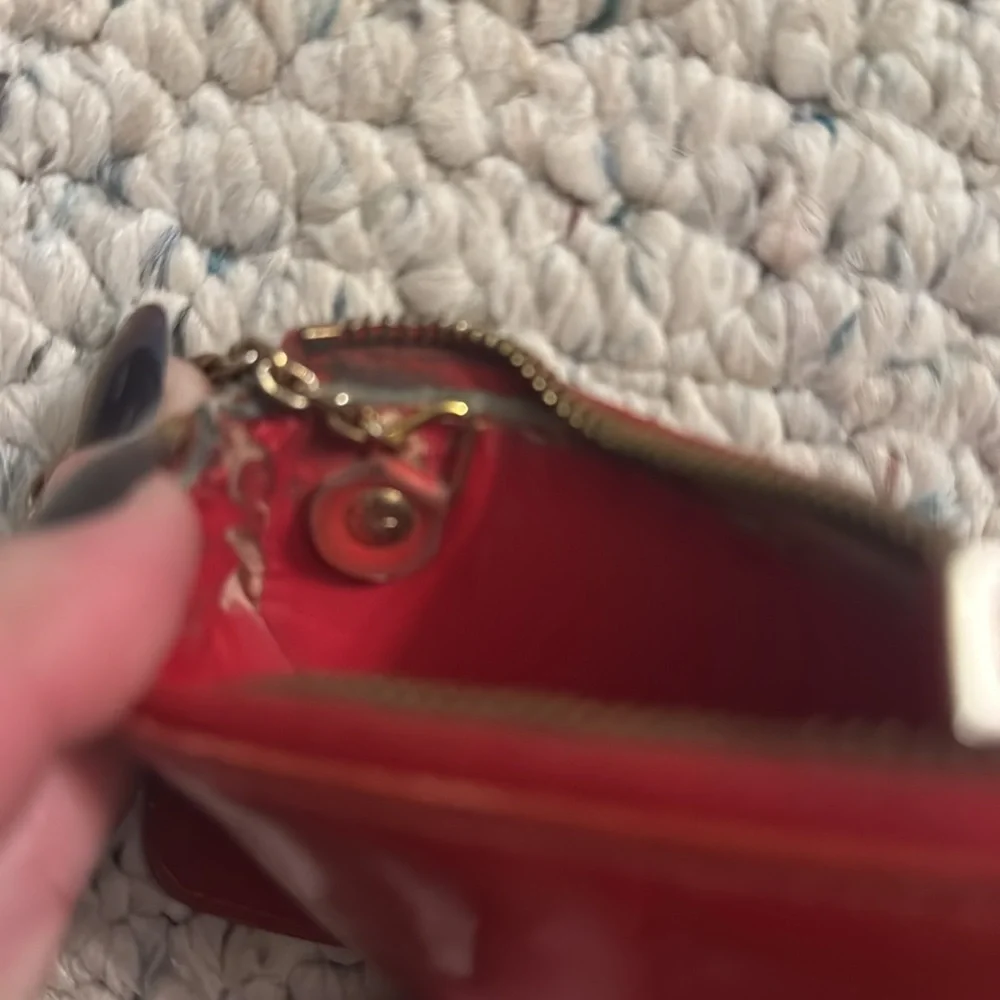 Louis Vuitton Vernis Monogram Keyring Pouch
